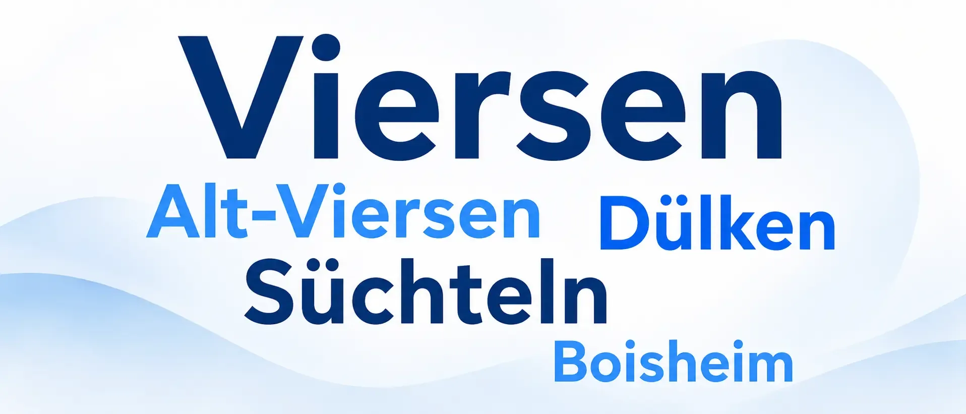 Viersen – regionale Übersichtsgrafik