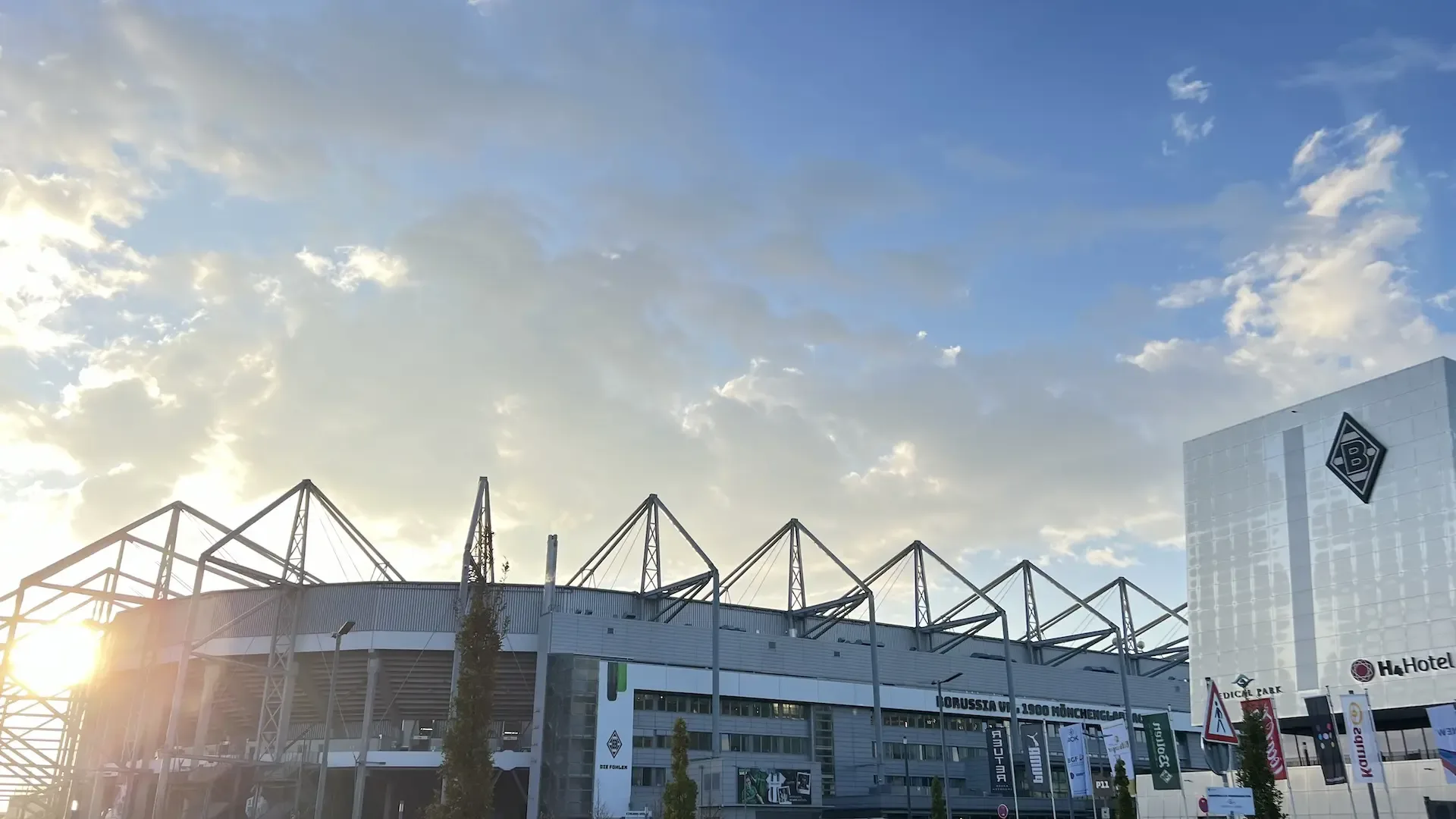 Borussia-Park in Mönchengladbach